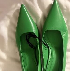 ZARA Green Women's Shoes